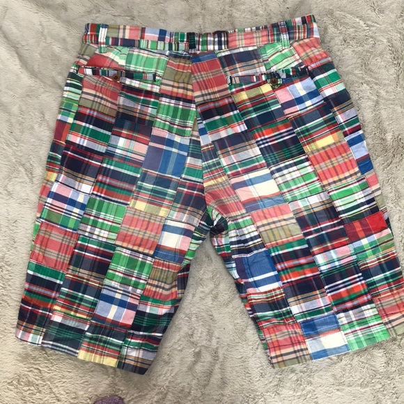 Men’s Polo by Ralph Lauren patchwork shorts - Picture 4 of 6
